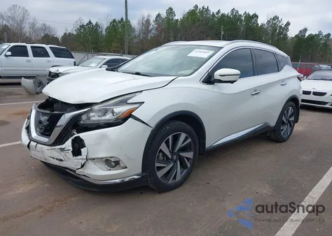2018 Nissan Murano Platinum из США, поврежденный, VIN 5N1AZ2MG7JN196452